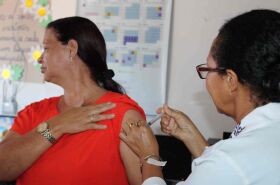 Ação de imunização nas escolas de Chapada visa aumentar cobertura vacinal contra influenza 