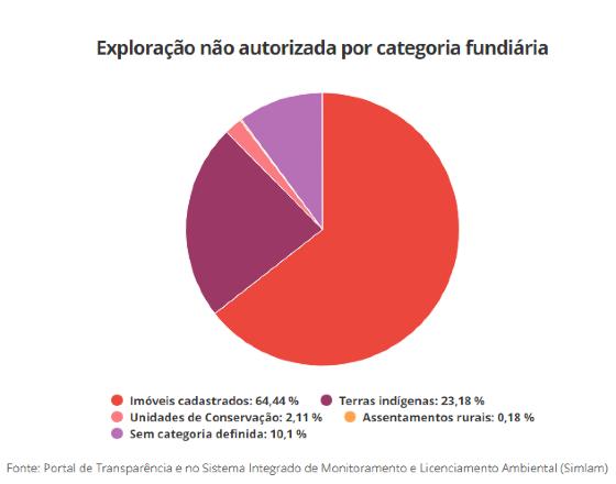 Dados exploração ilegal