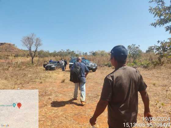 Três homens foram presos por invasão de fazenda em Chapada dos Guimarães