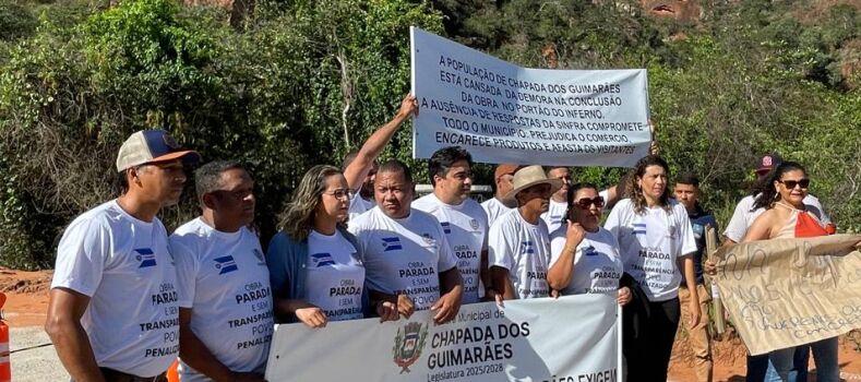 Vereadores de Chapada fazem ato público e cobram respostas do Governo