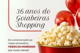Cinema a R$ 15 marca comemoração shopping nesta sexta