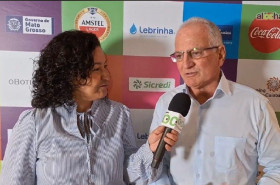 Prefeito Osmar Froner destaca a qualidade do evento em Chapada dos Guimarães