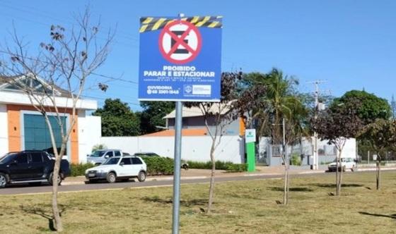 proibido estacionar